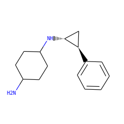 NC1CCC(N[C@@H]2C[C@H]2c2ccccc2)CC1 ZINC000094088493