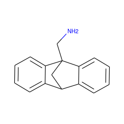 NCC12CC(c3ccccc31)c1ccccc12 ZINC000013473103