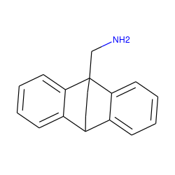 NCC12CCC(c3ccccc31)c1ccccc12 ZINC000013473104