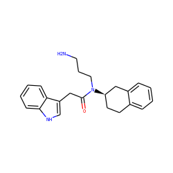 NCCCN(C(=O)Cc1c[nH]c2ccccc12)[C@@H]1CCc2ccccc2C1 ZINC000028825856