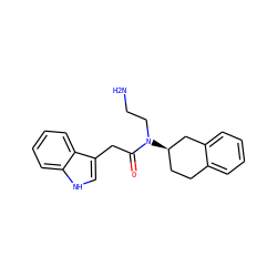 NCCN(C(=O)Cc1c[nH]c2ccccc12)[C@@H]1CCc2ccccc2C1 ZINC000028825778
