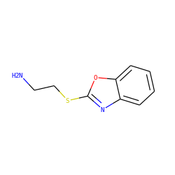 NCCSc1nc2ccccc2o1 ZINC000006584354