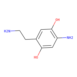 NCCc1cc(O)c(N)cc1O ZINC000013603629