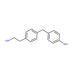 NCCc1ccc(Cc2ccc(N)cc2)cc1 ZINC000473170911