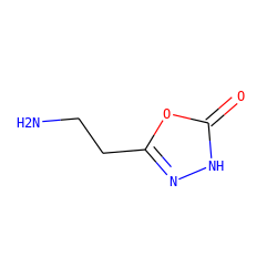 NCCc1n[nH]c(=O)o1 ZINC000040848976