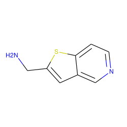 NCc1cc2cnccc2s1 ZINC000082851047