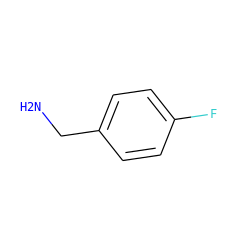 NCc1ccc(F)cc1 ZINC000000157595