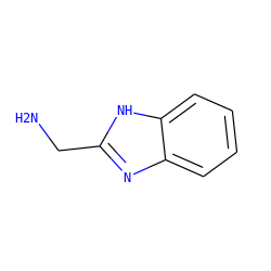 NCc1nc2ccccc2[nH]1 ZINC000000119677