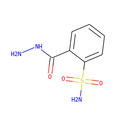 NNC(=O)c1ccccc1S(N)(=O)=O ZINC000003372954