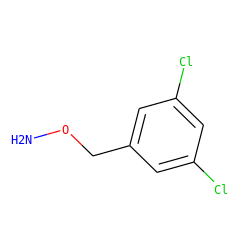 NOCc1cc(Cl)cc(Cl)c1 ZINC000004002034