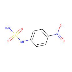 NS(=O)(=O)Nc1ccc([N+](=O)[O-])cc1 ZINC000013488098
