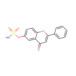 NS(=O)(=O)Oc1ccc2oc(-c3ccccc3)cc(=O)c2c1 ZINC000013491325