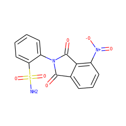 NS(=O)(=O)c1ccccc1N1C(=O)c2cccc([N+](=O)[O-])c2C1=O ZINC000103260811