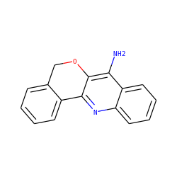 Nc1c2c(nc3ccccc13)-c1ccccc1CO2 ZINC000026578007
