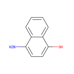 Nc1ccc(O)c2ccccc12 ZINC000000119431