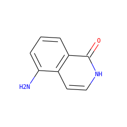 Nc1cccc2c(=O)[nH]ccc12 ZINC000003871459