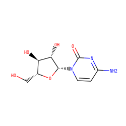 Nc1ccn([C@@H]2O[C@H](CO)[C@@H](O)[C@@H]2O)c(=O)n1 ZINC000003795098