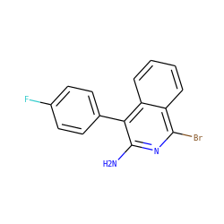 Nc1nc(Br)c2ccccc2c1-c1ccc(F)cc1 ZINC000020384837