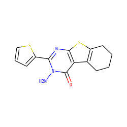 Nn1c(-c2cccs2)nc2sc3c(c2c1=O)CCCC3 ZINC000000540559