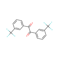 O=C(C(=O)c1cccc(C(F)(F)F)c1)c1cccc(C(F)(F)F)c1 ZINC000028713892