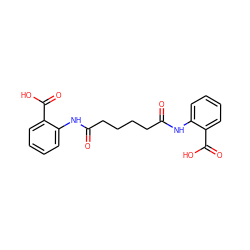 O=C(CCCCC(=O)Nc1ccccc1C(=O)O)Nc1ccccc1C(=O)O ZINC000006567830