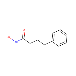 O=C(CCCc1ccccc1)NO ZINC000004962622