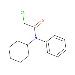 O=C(CCl)N(c1ccccc1)C1CCCCC1 ZINC000000163537