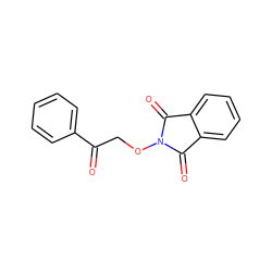 O=C(CON1C(=O)c2ccccc2C1=O)c1ccccc1 ZINC000001563797