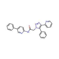 O=C(Cn1nnc(-c2ccccn2)c1-c1ccccc1)Nc1ccc(-c2ccccc2)cn1 ZINC001772636684