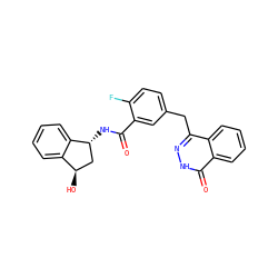 O=C(N[C@@H]1C[C@@H](O)c2ccccc21)c1cc(Cc2n[nH]c(=O)c3ccccc23)ccc1F ZINC000095585148
