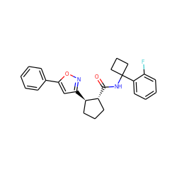 O=C(NC1(c2ccccc2F)CCC1)[C@@H]1CCC[C@H]1c1cc(-c2ccccc2)on1 ZINC000045321449