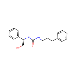 O=C(NCCCc1ccccc1)N[C@@H](CO)c1ccccc1 ZINC000268630271