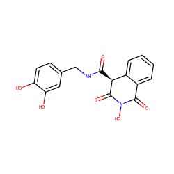 O=C(NCc1ccc(O)c(O)c1)[C@@H]1C(=O)N(O)C(=O)c2ccccc21 ZINC000103138360