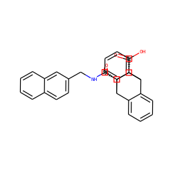 O=C(NCc1ccc2ccccc2c1)[C@H]1C2c3ccccc3C(c3ccccc32)[C@H]1C(=O)O ZINC000013738980