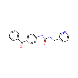 O=C(NCc1cccnc1)Nc1ccc(C(=O)c2ccccc2)cc1 ZINC000096271363