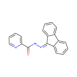 O=C(NN=C1c2ccccc2-c2ccccc21)c1ccccn1 ZINC000000274926