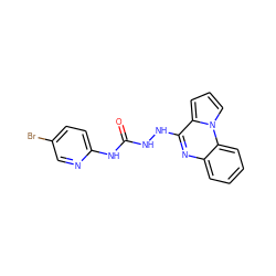 O=C(NNc1nc2ccccc2n2cccc12)Nc1ccc(Br)cn1 ZINC000012354048
