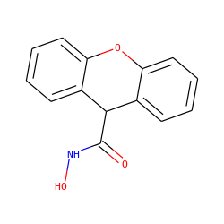 O=C(NO)C1c2ccccc2Oc2ccccc21 ZINC000045321222
