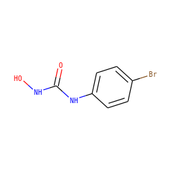 O=C(NO)Nc1ccc(Br)cc1 ZINC000000396739