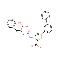 O=C(Nc1cc(-c2cccc(-c3ccccc3)c2)sc1C(=O)O)N[C@@H](Cc1ccccc1)C(=O)O ZINC000299861940