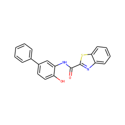 O=C(Nc1cc(-c2ccccc2)ccc1O)c1nc2ccccc2s1 ZINC000029127720