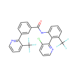 O=C(Nc1cccc(C(F)(F)F)c1-c1ncccc1Cl)c1cccc(-c2ncccc2C(F)(F)F)c1 ZINC001772602736
