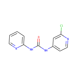 O=C(Nc1ccnc(Cl)c1)Nc1ccccn1 ZINC001088719347