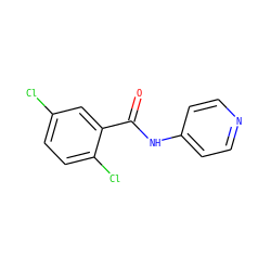 O=C(Nc1ccncc1)c1cc(Cl)ccc1Cl ZINC000000434561