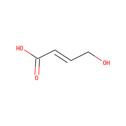 O=C(O)/C=C/CO ZINC000003995631