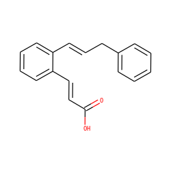 O=C(O)/C=C/c1ccccc1/C=C/Cc1ccccc1 ZINC000028334022