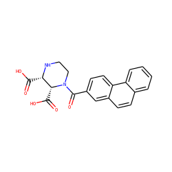 O=C(O)[C@@H]1[C@H](C(=O)O)NCCN1C(=O)c1ccc2c(ccc3ccccc32)c1 ZINC000013831227