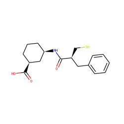 O=C(O)[C@H]1CCC[C@@H](NC(=O)[C@@H](CS)Cc2ccccc2)C1 ZINC000027900847