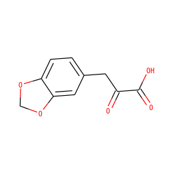 O=C(O)C(=O)Cc1ccc2c(c1)OCO2 ZINC000001704000