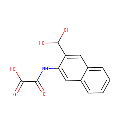 O=C(O)C(=O)Nc1cc2ccccc2cc1C(O)O ZINC000045285594